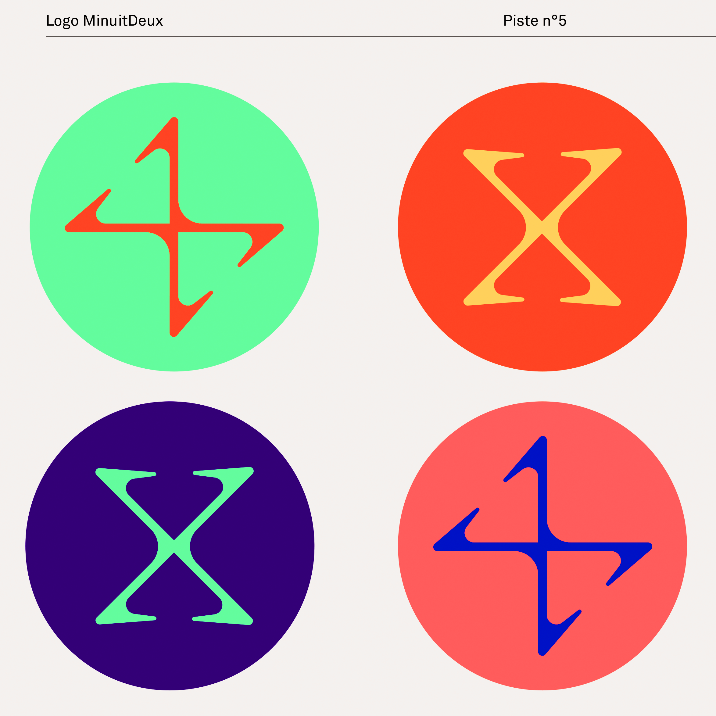 Minuit Deux New Logo